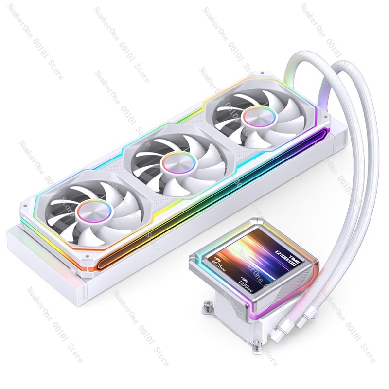 Aio Liquid Cooler 360Mm Argb - 360mm AIO CPU Water Cooler 3.95