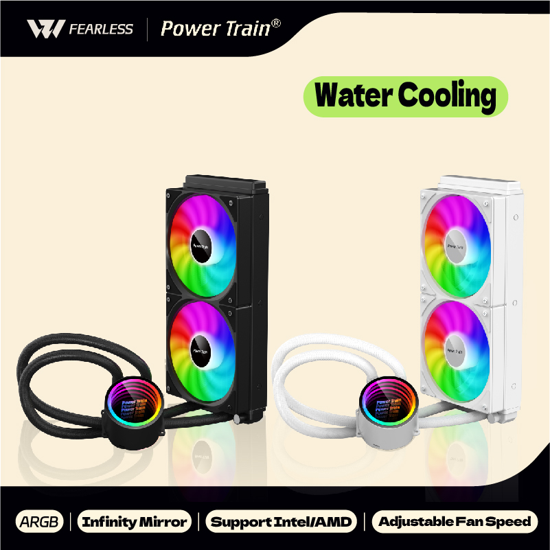 Cpu Water Cooler 240Mm Rgb - Power Train DL-240A Water-Cold Water Cooling
