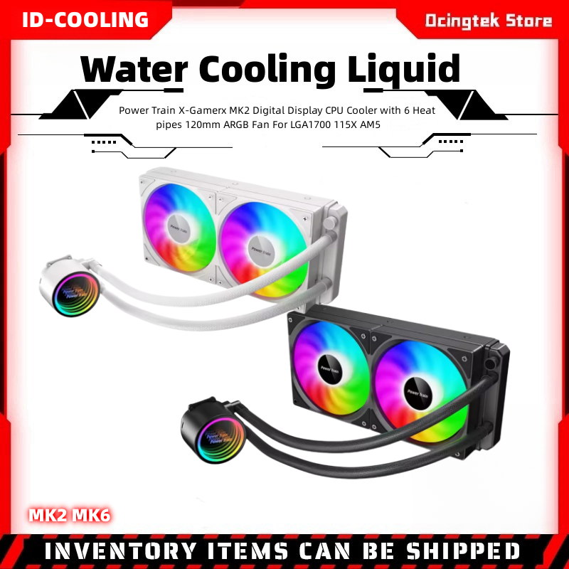 Cpu Water Cooler 240Mm Rgb - Power Train DL-240A DL-360A Water-Cold Water