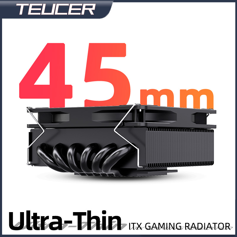 Cpu Cooler Low Profile Itx - Teucer Height 45mm CPU Cooler ITX
