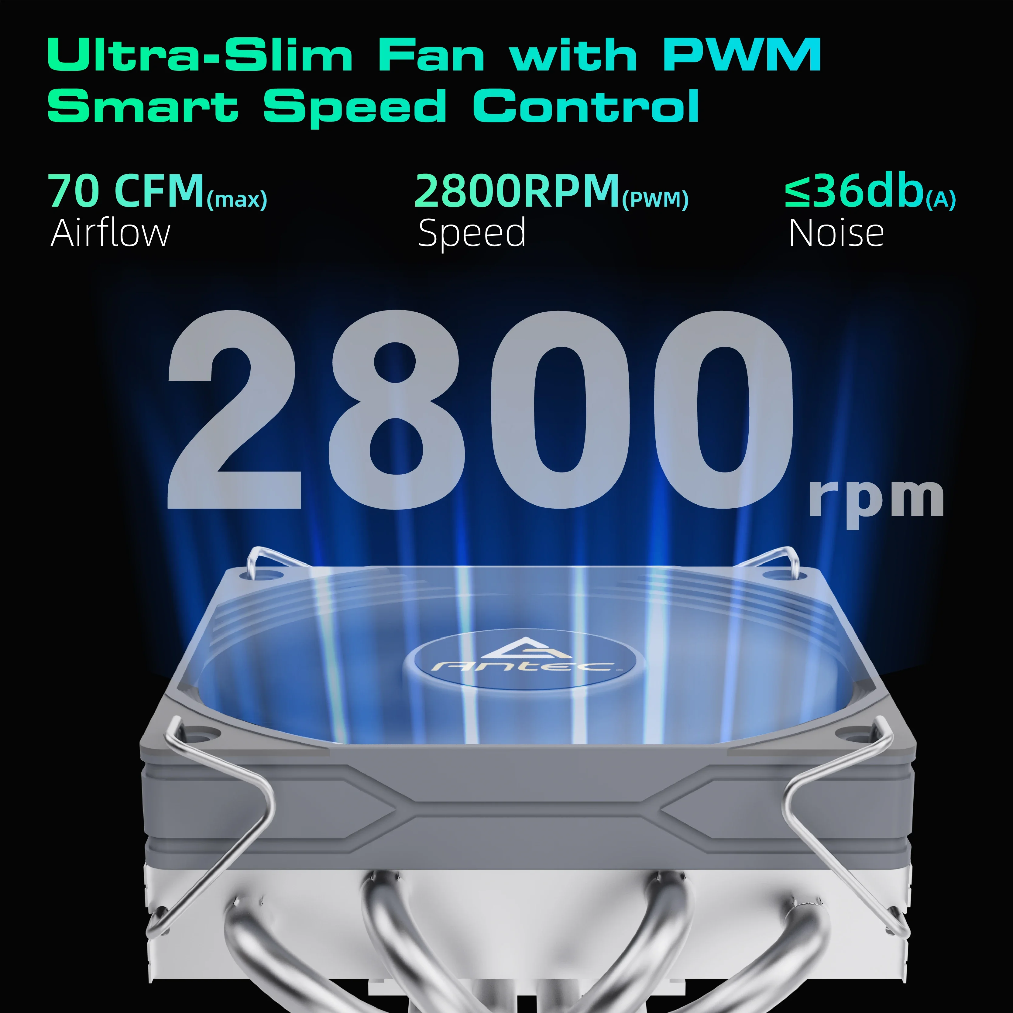 Cpu Cooler Low Profile Itx - Antec ITX Low Profile 92mm PWM