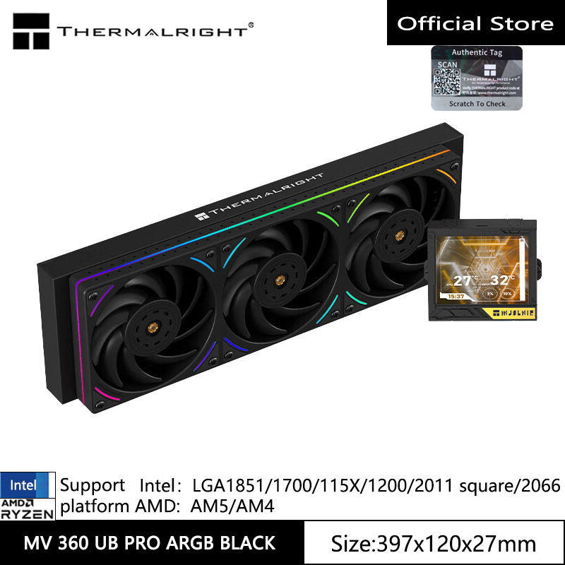 Liquid Cooling Radiator 360 - Thermalright Mjolnir VISION 360 UB PRO