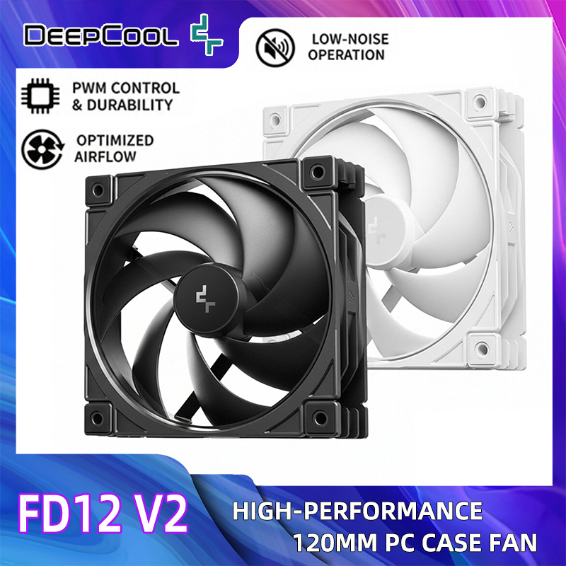 Cooler Fan 120Mm Static Pressure - DeepCool FD12 V2 120mm PWM Silent
