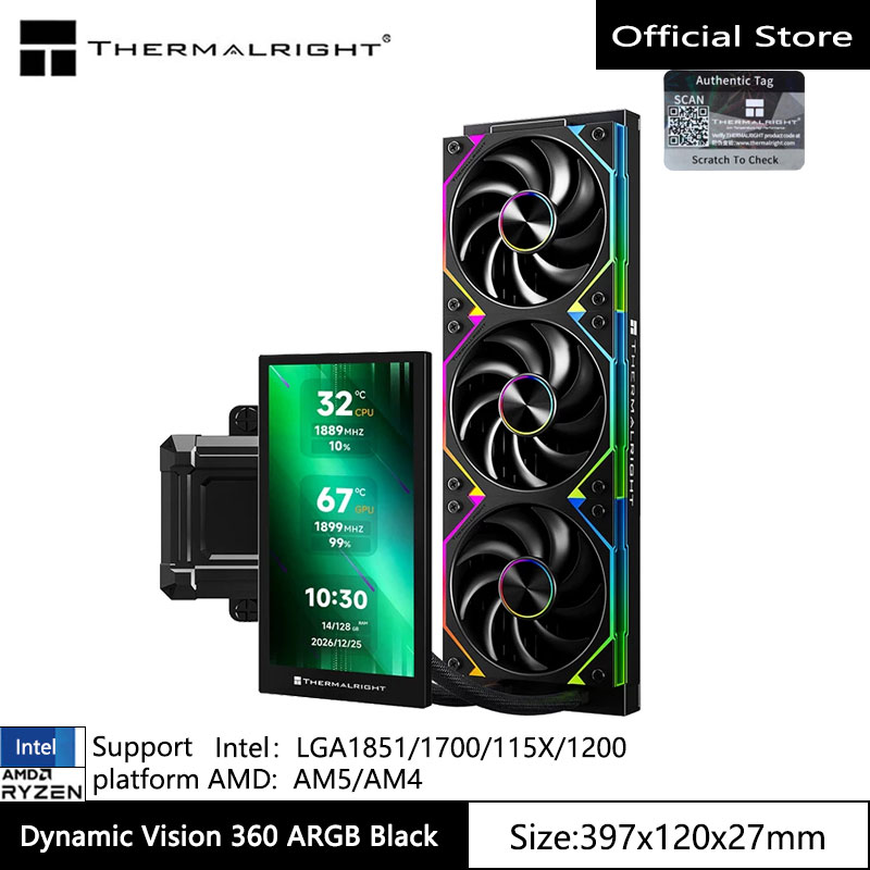 Liquid Cooling Radiator 360 - Thermalright Dynamic Vision 360 ARGB All