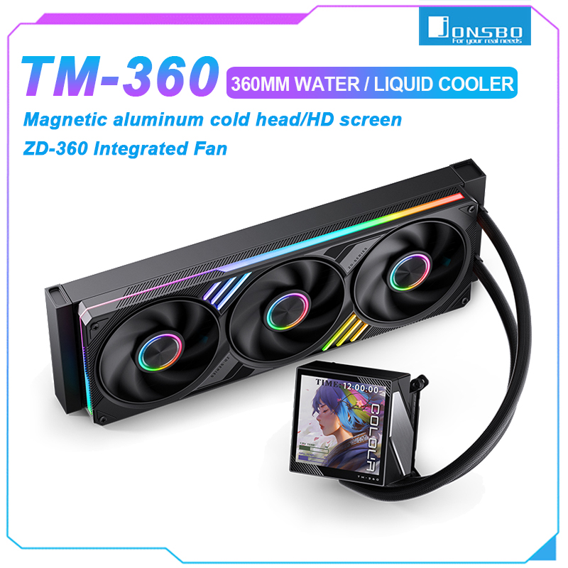 Aio Liquid Cooler 360Mm Argb - JONSBO TM-360 AIO Liquid CPU Cooler