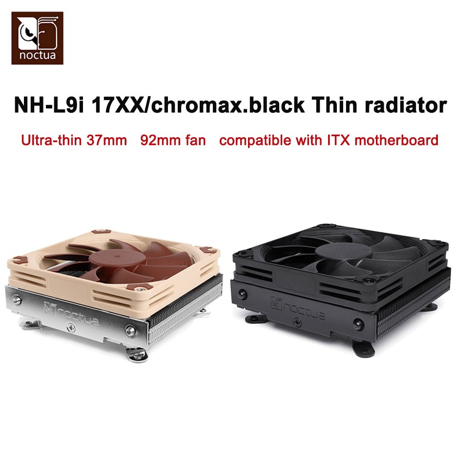 Noctua NH-L9i-17xx Chromax. Đe - đánh giá và giá Cpu Cooler Low Profile Itx