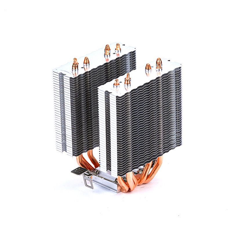 6 Heatpipe CPU Air Cooler Desk - đánh giá và giá Cpu Air Cooler Dual Tower 6 Heatpipe