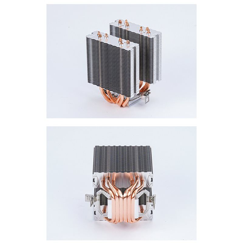 6 Heatpipe CPU Air Cooler Desk - đánh giá và giá Cpu Air Cooler Dual Tower 6 Heatpipe