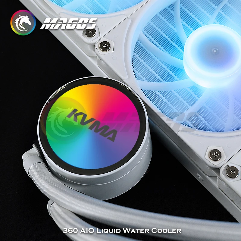 CPU Watercooler AIO Computer C - đánh giá và giá Aio Liquid Cooler 360Mm Argb