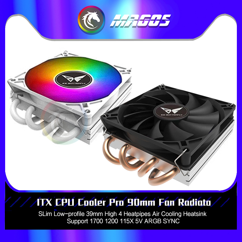 ITX CPU Cooler Pro 90mm Fan Ra - đánh giá và giá Cpu Cooler Low Profile Itx