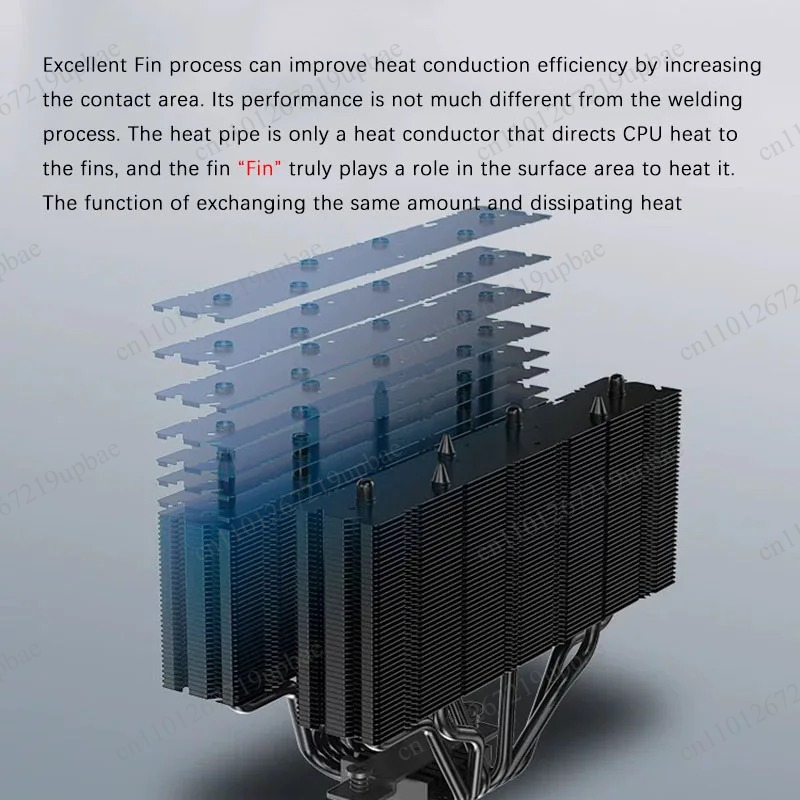 JF15K Dual‑Tower CPU Cooler 4× - đánh giá và giá Cpu Air Cooler Dual Tower 6 Heatpipe