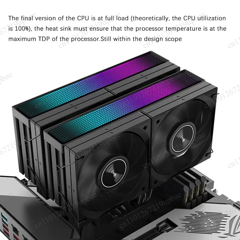 JF15K Dual‑Tower CPU Cooler 4× - đánh giá và giá Cpu Air Cooler Dual Tower 6 Heatpipe