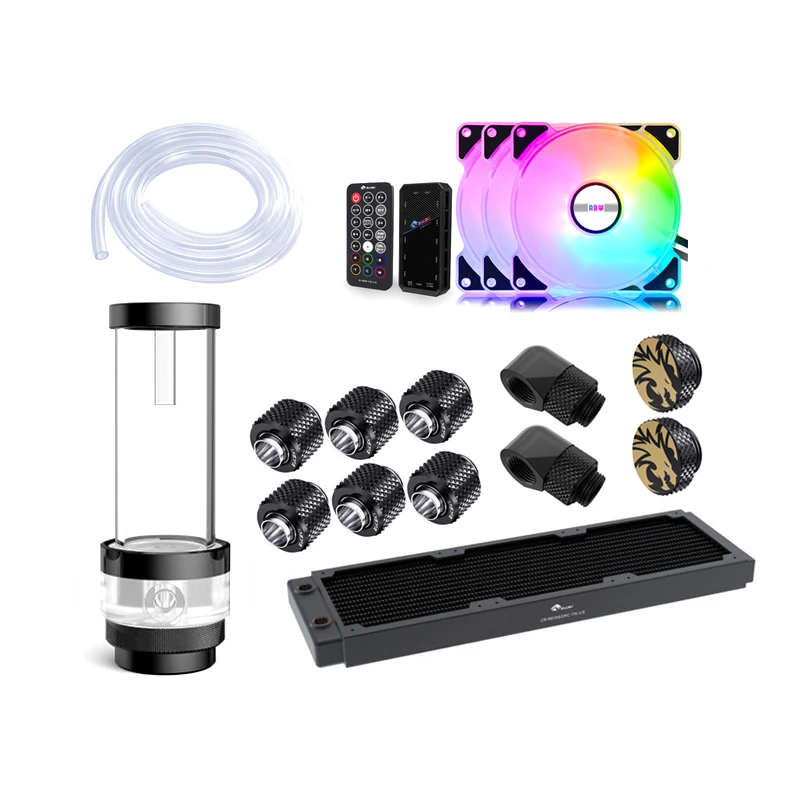 BYKSKI Water Cooling Kit Water - đánh giá và giá Cpu Water Cooler 240Mm Rgb