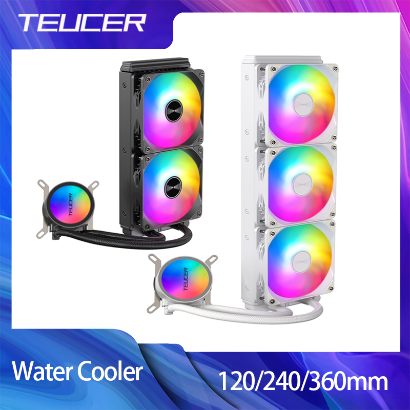 TEUCER RGB CPU Water Cooler 12 - đánh giá và giá Cpu Water Cooler 240Mm Rgb