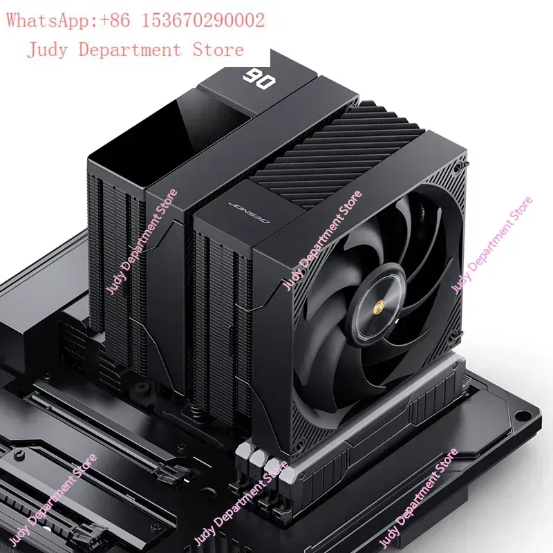 CC90 Air Cooled CPU Cooler 158 - đánh giá và giá Cpu Air Cooler Dual Tower 6 Heatpipe