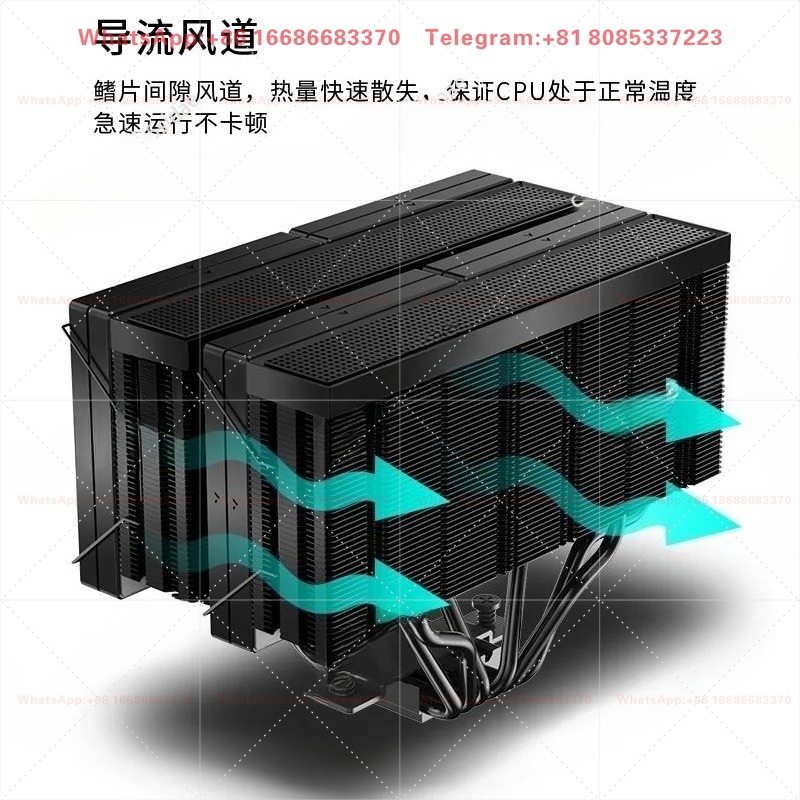 CPU Air Cooler Dual Tower 6 He - đánh giá và giá Cpu Air Cooler Dual Tower 6 Heatpipe